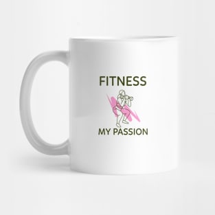 Fitness is My Passion Mug